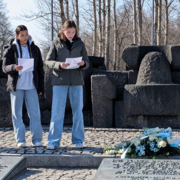 Voyage de la mémoire au camp d’Auschwitz